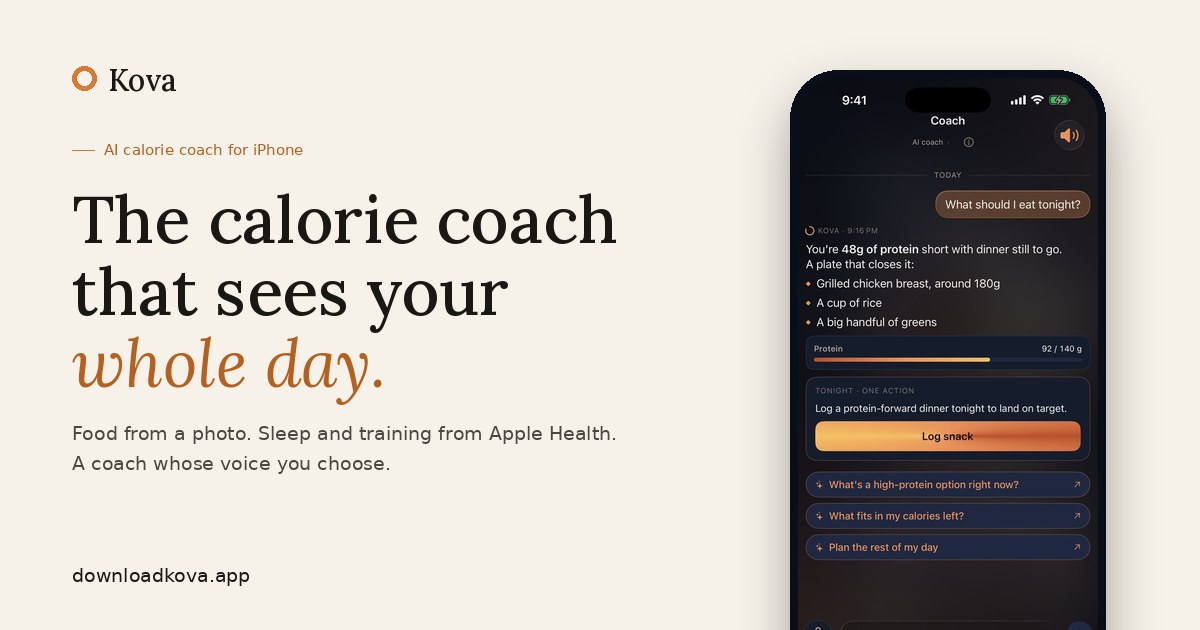 I'm a paralegal who coaches a few people on the side. I built a calorie app with an AI coach that ac